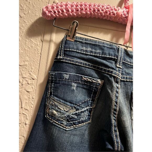 BKE Stella Stretch Bootcut Jeans Woman’s Size 23 - Picture 11 of 13